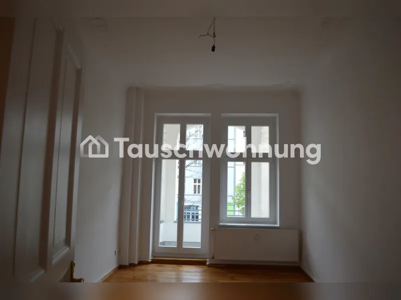 Tauschwohnung: 3 Zimmer Wohnung Friedrichshain Nordkiez mit Balkon — photo 1